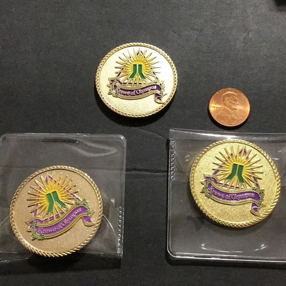 Heavy doubloons set of three 2014 keep of Olympus